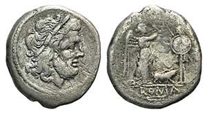 Sow series, Rome, 206-195 BC. AR Victoriatus ... 