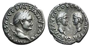Vespasian with Titus and Domitian as ... 
