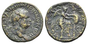 Titus (Caesar, 69-79). Æ Sestertius (32mm, ... 