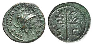 Domitian (81-96). Æ Quadrans (18mm, 2.84g, ... 