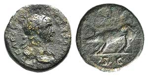 Trajan (98-117). Æ Quadrans (15mm, 2.87g, ... 
