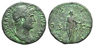 Hadrian (117-138). Æ Sestertius (33mm, ... 