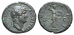 Hadrian (117-138). Æ As (28mm, 11.75g, 6h). ... 