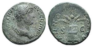 Hadrian (117-138). Æ As (27mm, 14.44g, 6h). ... 