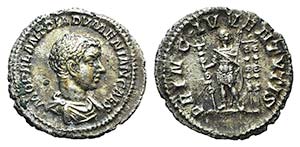 Diadumenian (Caesar, 217-218). AR Denarius ... 