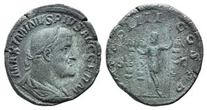 Maximinus I (235-238). Æ Sestertius (32mm, ... 