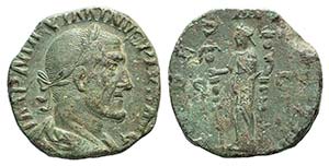 Maximinus I (235-238). Æ Sestertius (28mm, ... 