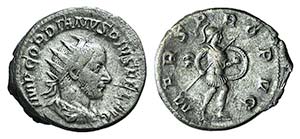 Gordian III (238-244). AR Antoninianus ... 