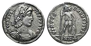 Constantius II (337-361). AR Light ... 