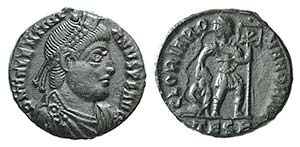 Valentinian I (364-375). Æ (16mm, 2.29g, ... 