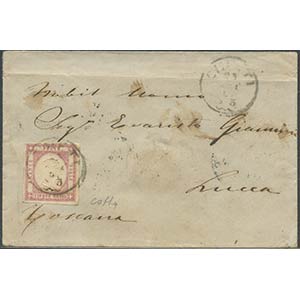 23.09.1861, Lettera da Chieti per Lucca ... 