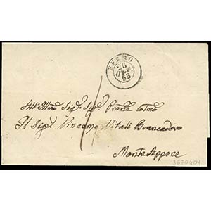  26.10.1853, lettera spedita da ... 