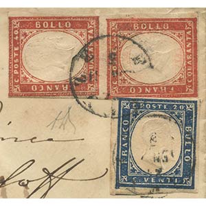 21.01.1861, Lettera da Firenze per ... 