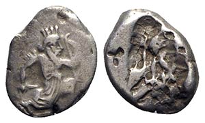 Achaemenid Kings of Persia, c. 450-375 BC. ... 