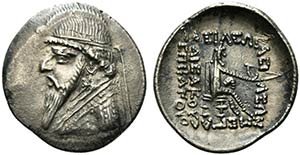 Kings of Parthia, Mithradates II (121-91 ... 