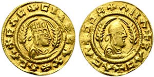 Kings of Axum, Ebana, c. 430-460. AV (16mm, ... 