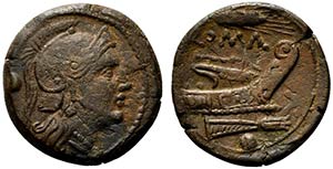 Grain-ear series, Sicily, c. 215-212 BC. Æ ... 