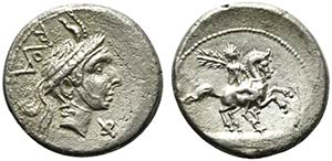 L. Philippus, Rome, 113-112 BC. AR Denarius ... 