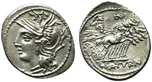 Lucius Appuleius Saturninus, Rome, 104 BC. ... 
