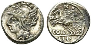 C. Coelius Caldus, Rome, 104 BC. Fourrèe ... 