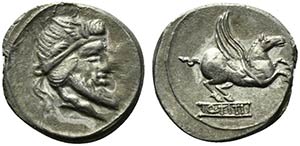 Q. Titius, Rome, 90 BC. AR Denarius (17.5mm, ... 