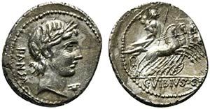 C. Vibius C.f. Pansa, Rome 90 BC. AR ... 