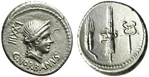 C. Norbanus, Rome, 83 BC. AR Denarius (19mm, ... 