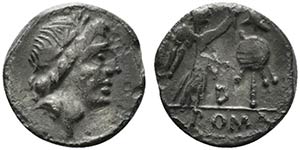 Anonymous, Rome, 81 BC. AR Quinarius (13mm, ... 