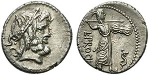 L. Procilius, Rome, 80 BC. AR Denarius ... 