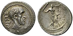 C. Antius C.f. Restio, Rome, 47 BC. AR ... 