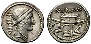 Roman Imperatorial, Lollius Palicanus, Rome, ... 