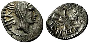 Octavian, Military mint traveling with ... 