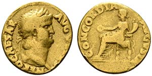 Nero (54-68). AV Aureus (17mm, 7.10g, 6h). ... 