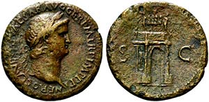 Nero (54-68). Æ Sestertius (35mm, 23.72g, ... 