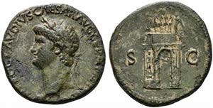 Nero (54-68). Æ Sestertius (34mm, 26.36g, ... 