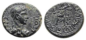 Nero (54-68). Phrygia, Sebaste. Æ (20mm, ... 