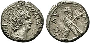Nero (54-68). Egypt, Alexandria. BI ... 
