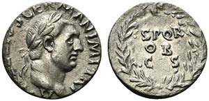 Vitellius (AD 69). AR Denarius (17.5mm, ... 