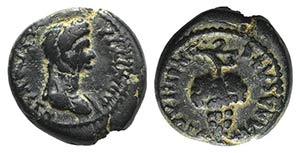 Domitia (Augusta, 82-96). Lydia, ... 