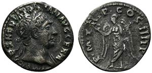 Trajan (98-117). AR Denarius (18.5mm, 2.78g, ... 