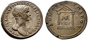 Trajan (98-117). Arabia, Bostra. AR ... 