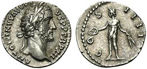 Antoninus Pius (138-161). AR Denarius ... 