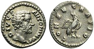 Divus Antoninus Pius (died AD 161). AR ... 