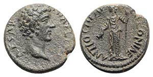 Marcus Aurelius (Caesar, 139-161). Pisidia, ... 