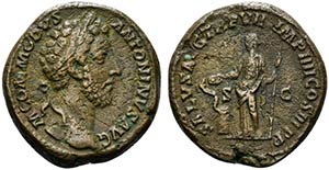 Commodus (177-192). Æ Sestertius (). Rome. ... 
