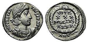 Constantius II (337-361). AR Siliqua (18mm, ... 