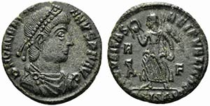 Valentinian I (364-375). Æ (17mm, 2.23g, ... 