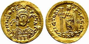 Leo I (457-474). AV Solidus (20mm, 4.46g, ... 
