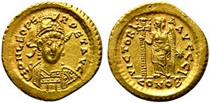 Leo I (457-474). AV Solidus (20mm, 4.49g, ... 