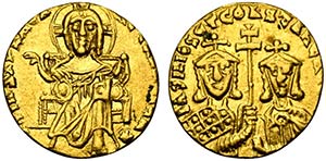 Basil I and Constantine (867-886). AV ... 